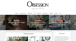 Desktop Screenshot of design-obsession.fr